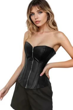 Yesx Stunning Black Corset (XS-4XL)