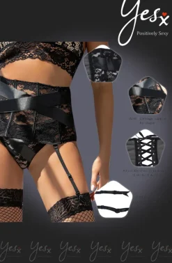 Yesx Suspender Belt Set