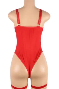 Yesx YX858 Red Bodysuit