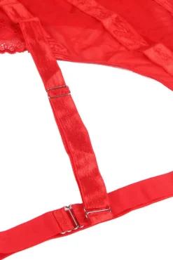 Yesx YX858 Red Bodysuit