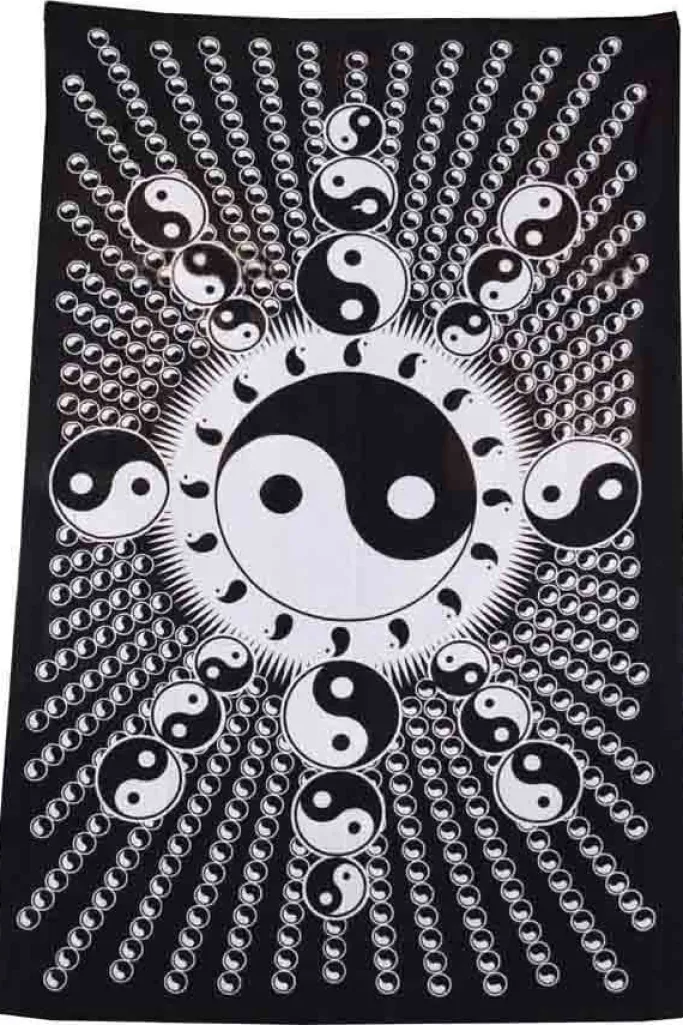 Alternative Gifts Yin Yang Bedspread Single