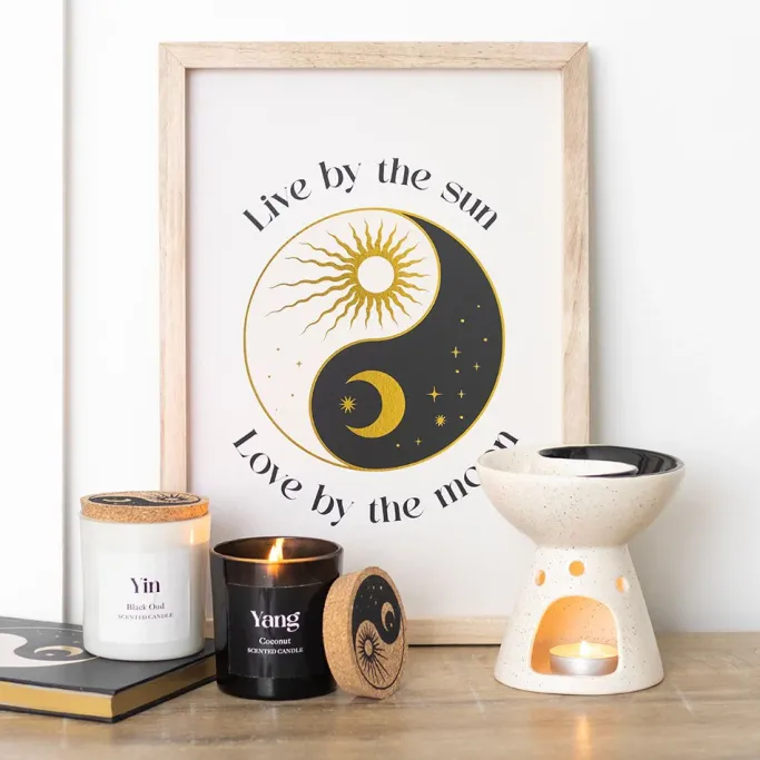Something Different Yin Yang Dual Oil Burner and Wax Warmer