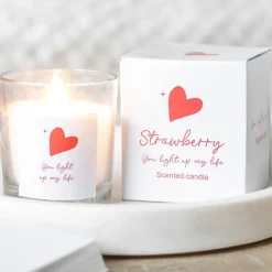 Something Different You Light Up My Life Strawberry Scented Candle